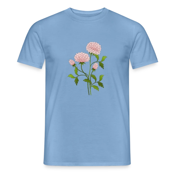 Maquette de T-shirt homme « Fusion Numérique » à personnaliser