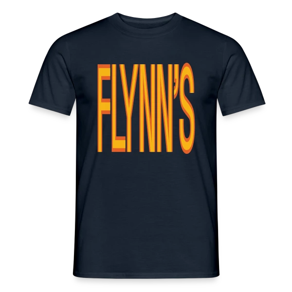 Maquette de T-shirt homme « Flynns Arcade - Hommage au Rétro-Gaming » à personnaliser