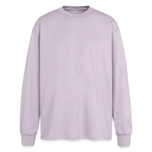 Maquette de T-shirt manches longues oversize à personnaliser