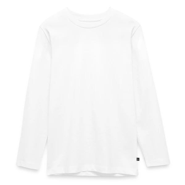 Maquette de T-shirt manches longues Premium Ado à personnaliser