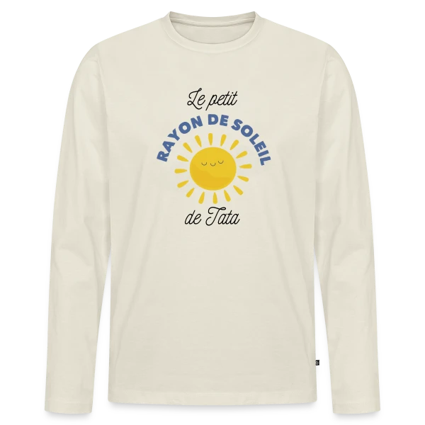 Le Rayon de Soleil de Tata sur T-shirt manches longues Premium bio Homme