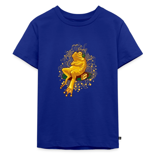 Grenouille Relax : Mode Cassette sur T-shirt Premium bio Enfant