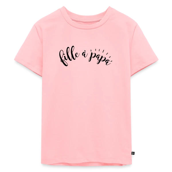 Fille à Papa Adorée sur T-shirt Premium bio Enfant