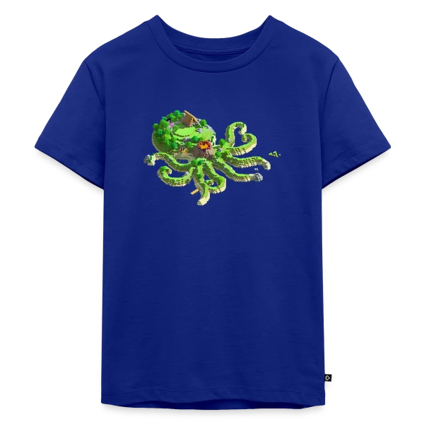 OctoCraft - L'île aux pieuvres sur T-shirt Premium bio Enfant
