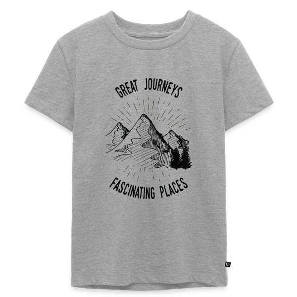 Grandes Aventures Montagneuses sur T-shirt Premium bio Enfant