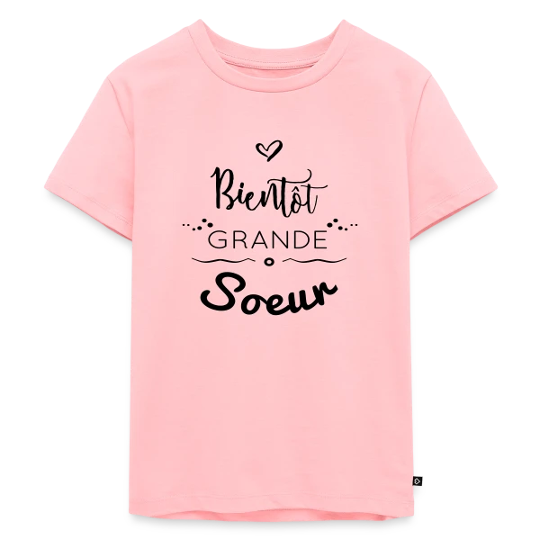 Bientôt Grande Sœur sur T-shirt Premium bio Enfant
