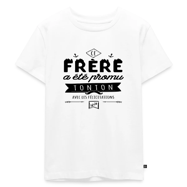 Bientôt Tonton Génial sur T-shirt Premium bio Enfant