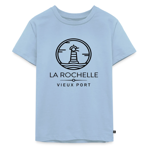 L'Élégance du Vieux Port de La Rochelle sur T-shirt Premium bio Enfant