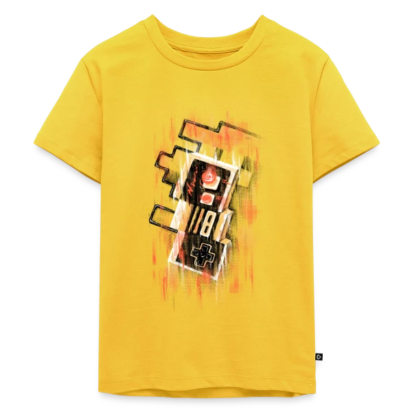 Manette Rétro Floue NES sur T-shirt Premium bio Enfant