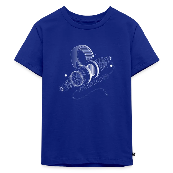 Casque Audio Déconstruit sur T-shirt Premium bio Enfant
