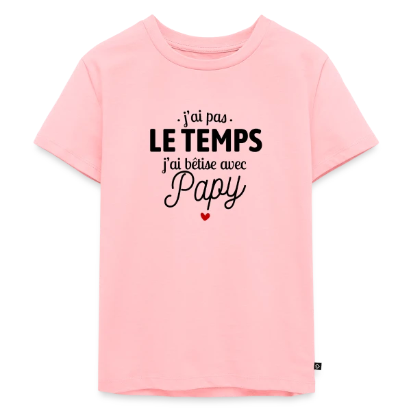 J'ai Bêtise avec Papy ! sur T-shirt Premium bio Enfant