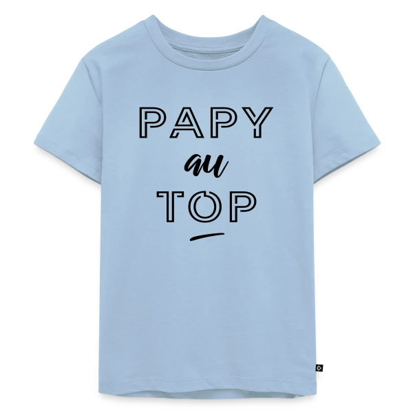Super Papy sur T-shirt Premium bio Enfant