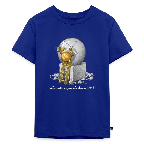 L'Art de la Pétanque : Quand le Sport Rencontre le Style sur T-shirt Premium bio Enfant