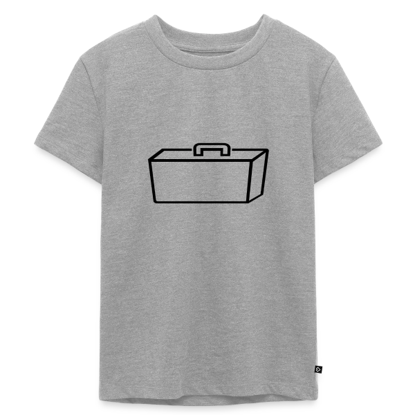 Valise Contours Graphiques sur T-shirt Premium bio Enfant