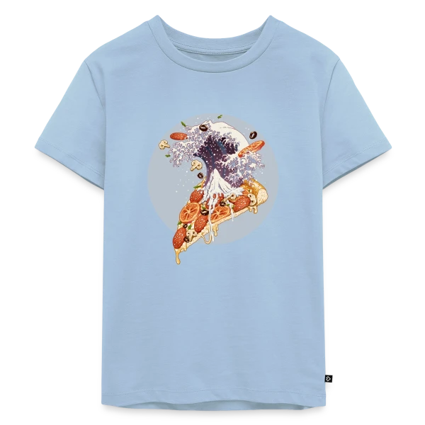 La Grande Vague de Pizza Kanagawa sur T-shirt Premium bio Enfant