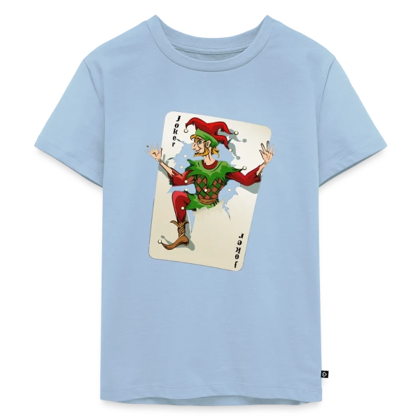 Joker Carte à Jouer sur T-shirt Premium bio Enfant