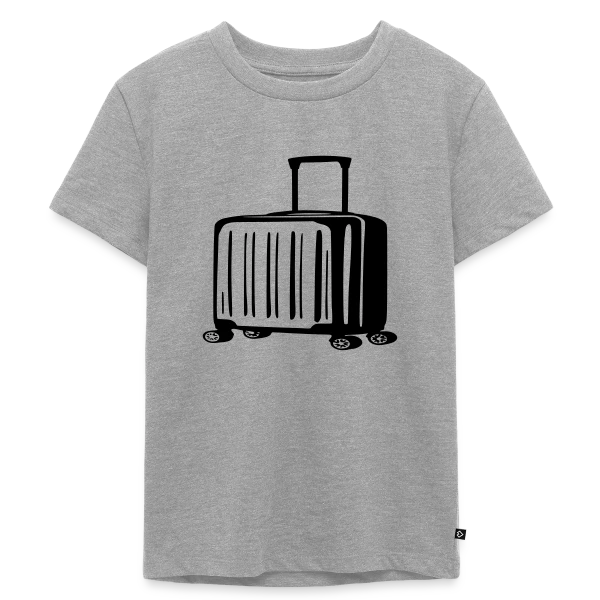 Valise de Voyage Élégante sur T-shirt Premium bio Enfant