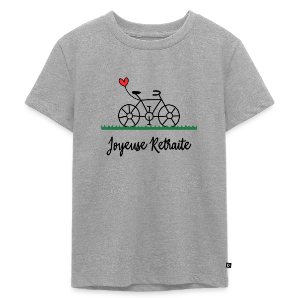 Vive la Retraite : Vélo, Van et Voyages sur T-shirt Premium bio Enfant
