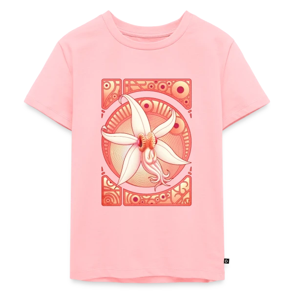 Orchidée : Élégance Florale Délicate sur T-shirt Premium bio Enfant