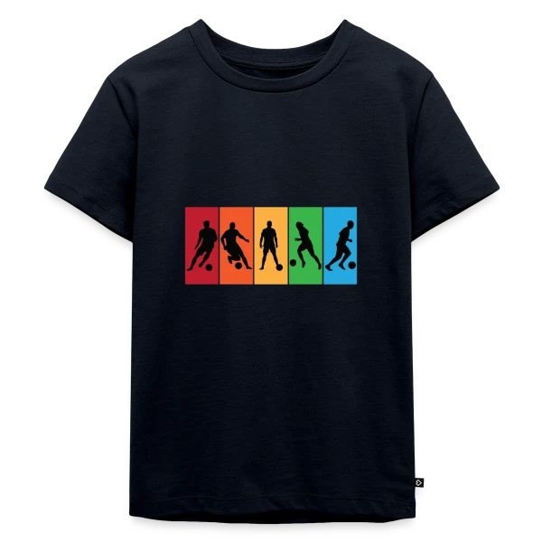 Passion Football : Joueurs et Compétitions sur T-shirt Premium bio Enfant