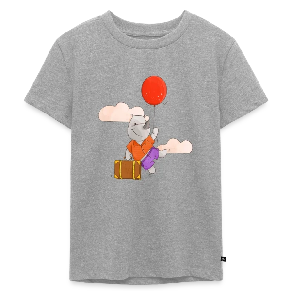 Rhinocéros Volant Ballon sur T-shirt Premium bio Enfant