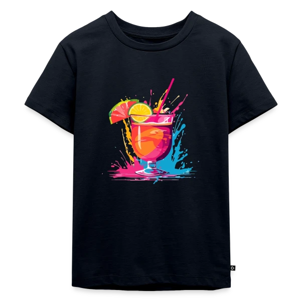 Cocktail Explosif Couleurs sur T-shirt Premium bio Enfant