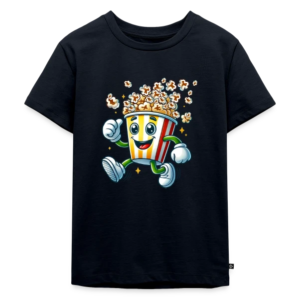 Popcorn Comique : La Star de Vos Soirées Ciné sur T-shirt Premium bio Enfant