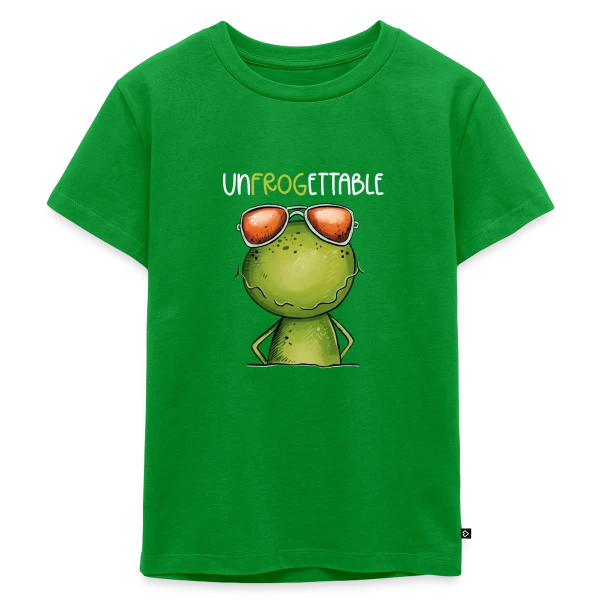 Grenouille Cool et Inoubliable sur T-shirt Premium bio Enfant