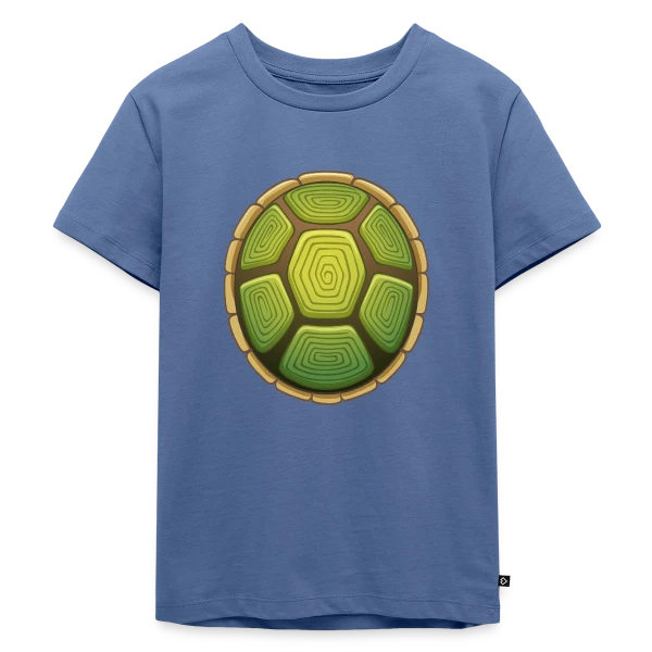 Carapace de Tortue Stylisée sur T-shirt Premium bio Enfant