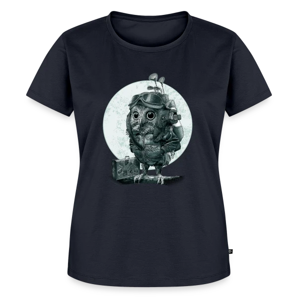 Maquette de T-shirt Premium bio Femme « Passion Golf » à personnaliser