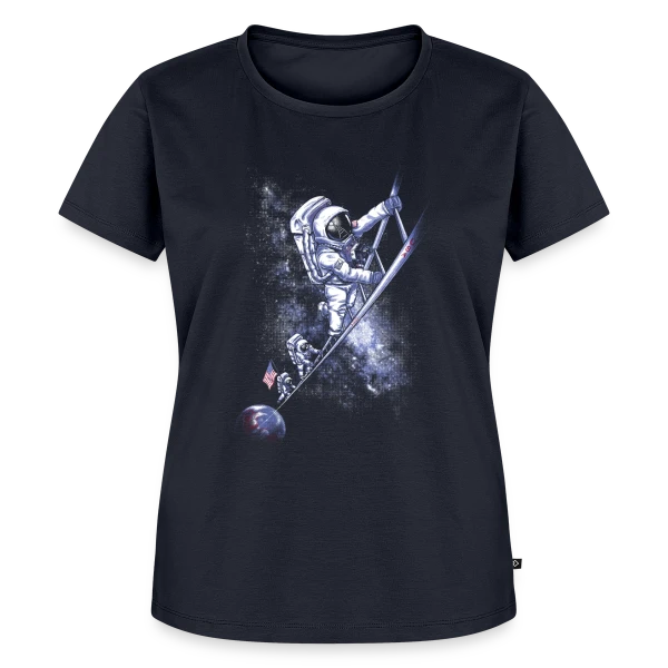 Maquette de T-shirt Premium bio Femme « Juillet 69 : Mission Déglinguée » à personnaliser