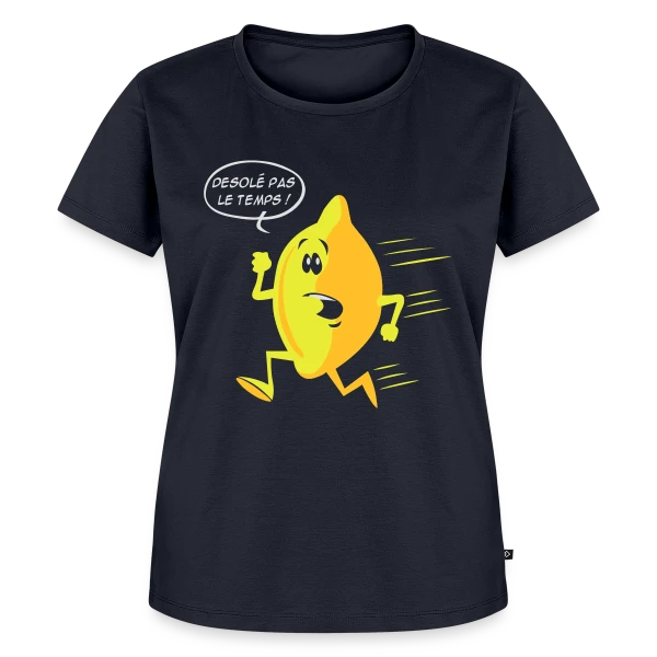 Citron Pressé : Fraîcheur et Vitamine C sur T-shirt Premium bio Femme