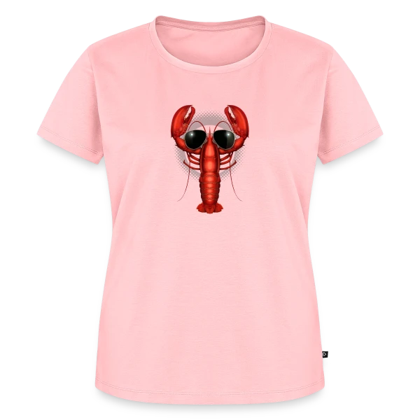 Maquette de T-shirt Premium bio Femme « Homard Stylé » à personnaliser