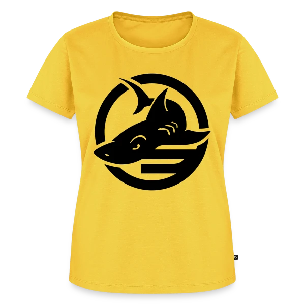 Maquette de T-shirt Premium bio Femme « Requin Mystère des Abysses » à personnaliser
