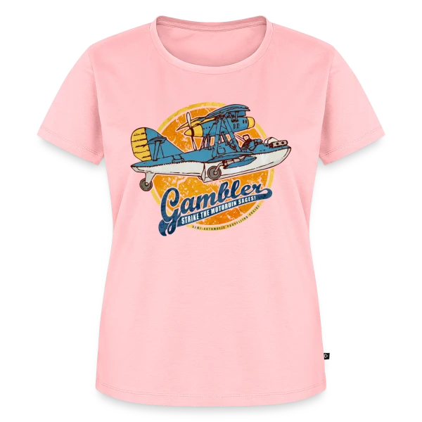 Maquette de T-shirt Premium bio Femme « L'As du Jeu » à personnaliser