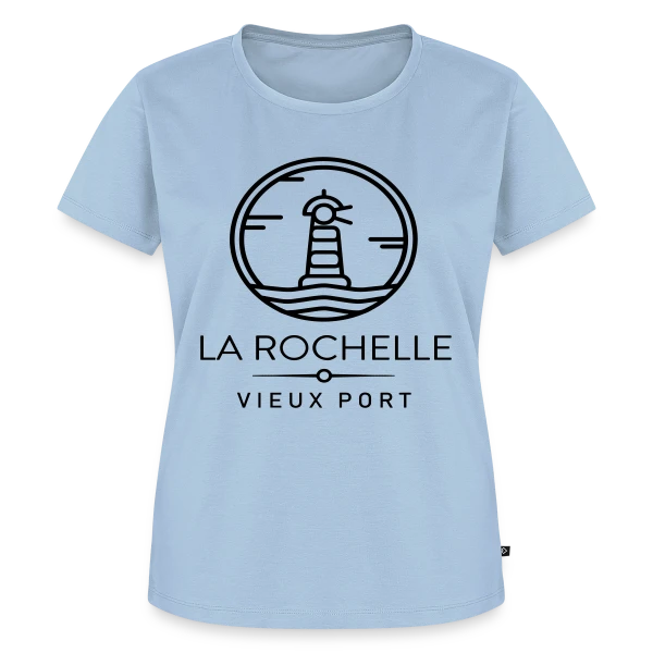 L'Élégance du Vieux Port de La Rochelle sur T-shirt Premium bio Femme