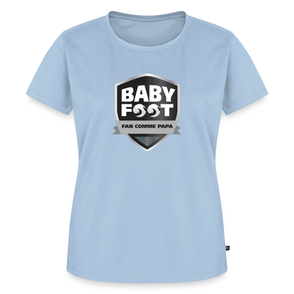 Maquette de T-shirt Premium bio Femme « L'Esprit Baby-Foot » à personnaliser