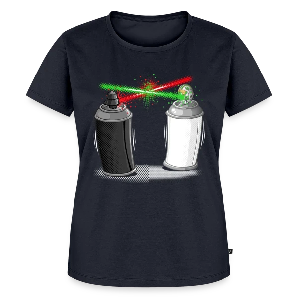 Graffiti Urbain sur T-shirt Premium bio Femme