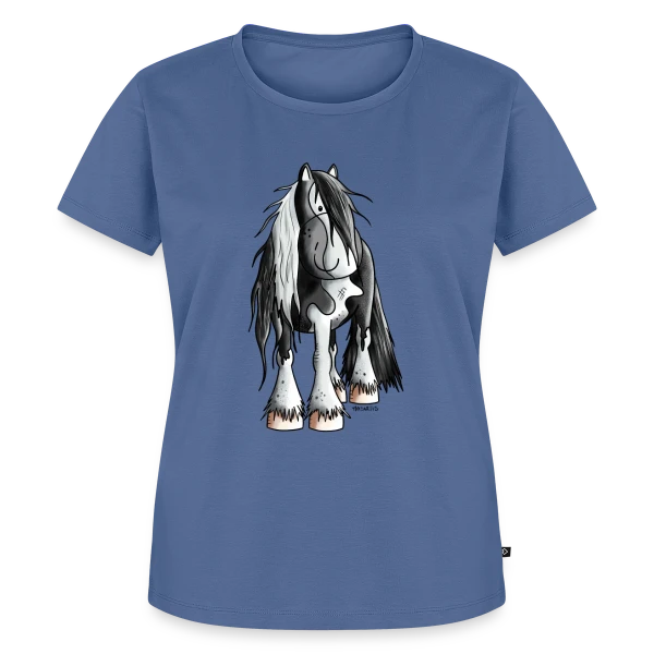 Maquette de T-shirt Premium bio Femme « L'Élégant Irish Tinker » à personnaliser