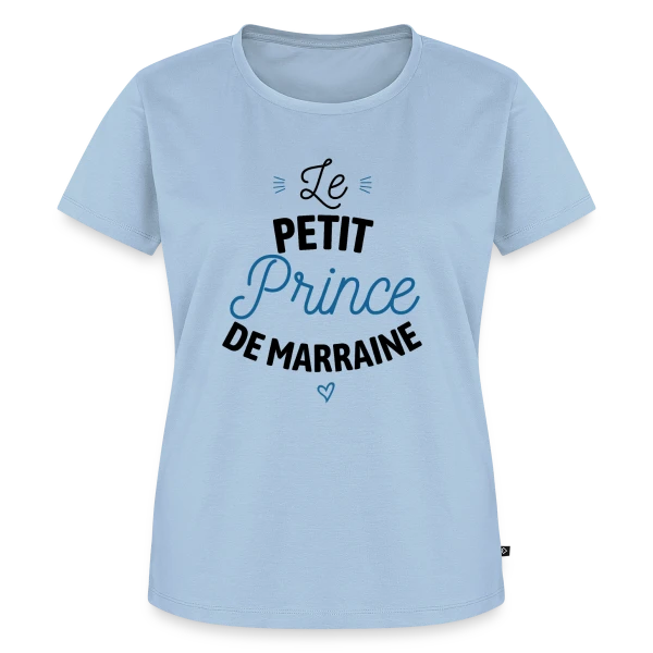 Mon Petit Prince de Marraine sur T-shirt Premium bio Femme