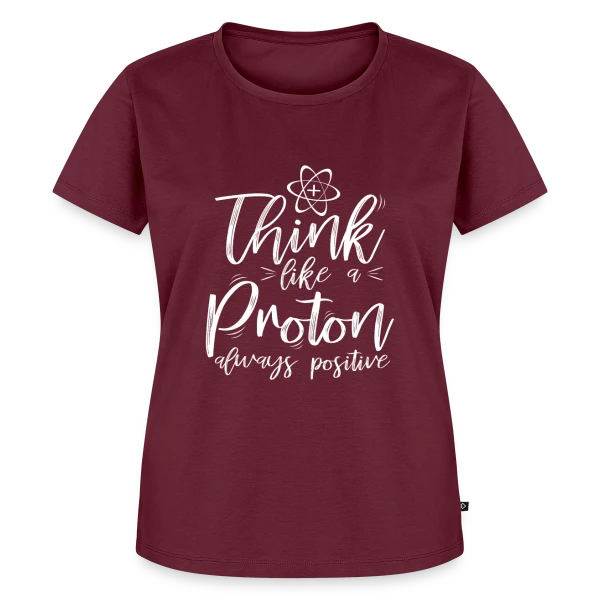 Maquette de T-shirt Premium bio Femme « Esprit Scientifique » à personnaliser