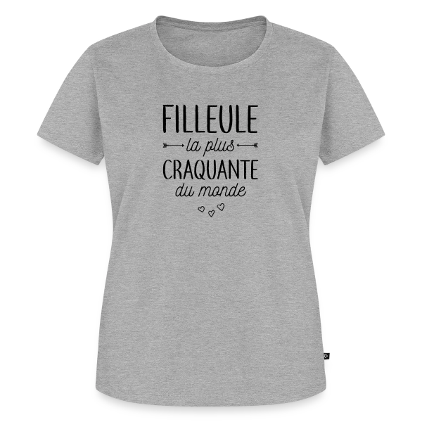 Ma Filleule la Plus Craquante sur T-shirt Premium bio Femme