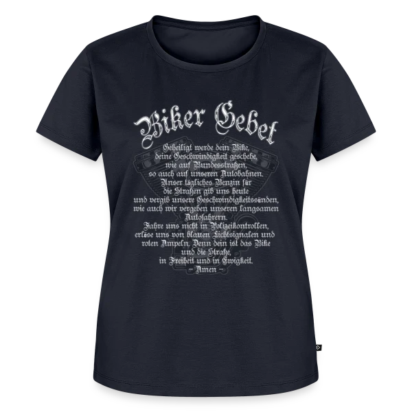 Moteur V-Twin Biker Prière sur T-shirt Premium bio Femme
