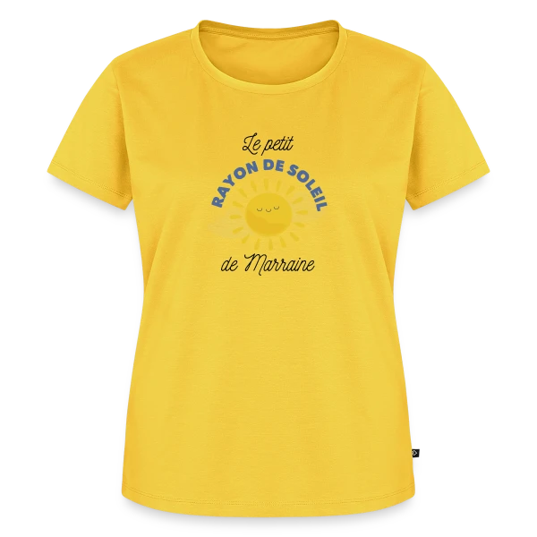 Marraine : Mon Rayon de Soleil sur T-shirt Premium bio Femme