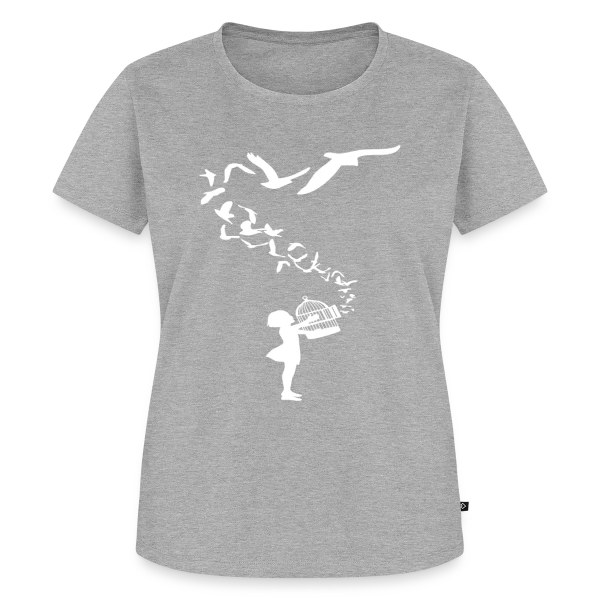 Maquette de T-shirt Premium bio Femme « Esprit Végan » à personnaliser