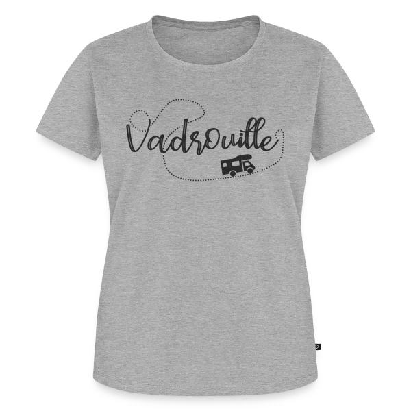 Humour Camping-Car en Vadrouille: Le Pilote Retraité sur T-shirt Premium bio Femme