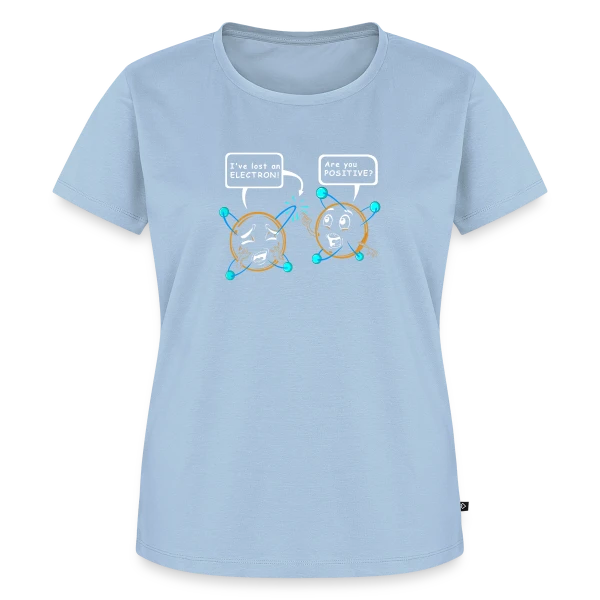Maquette de T-shirt Premium bio Femme « Science pour Tous » à personnaliser