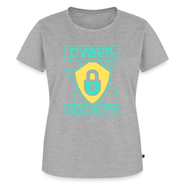 Maquette de T-shirt Premium bio Femme « Maître CyberSécurité | Hacking & IT » à personnaliser
