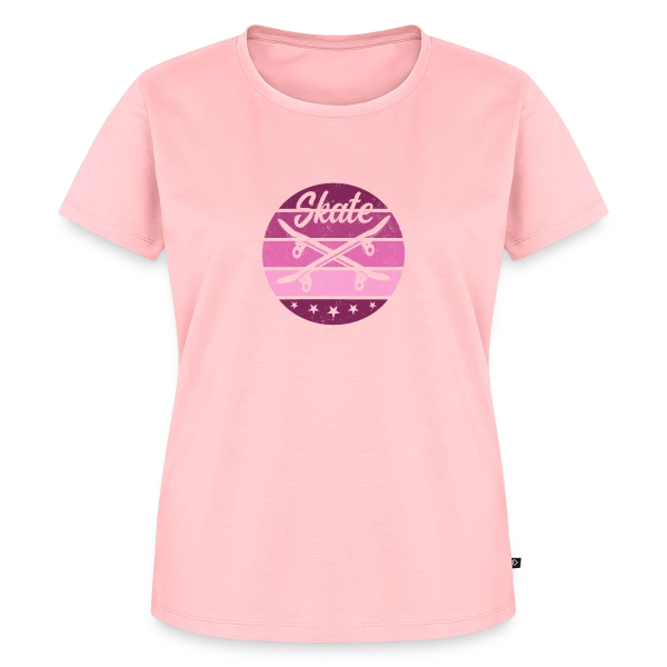 Maquette de T-shirt Premium bio Femme « Je Peux Pas J'ai Skate » à personnaliser