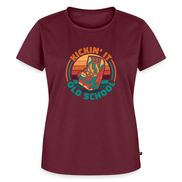 Arcade Rétro Gaming Années 80 sur T-shirt Premium bio Femme